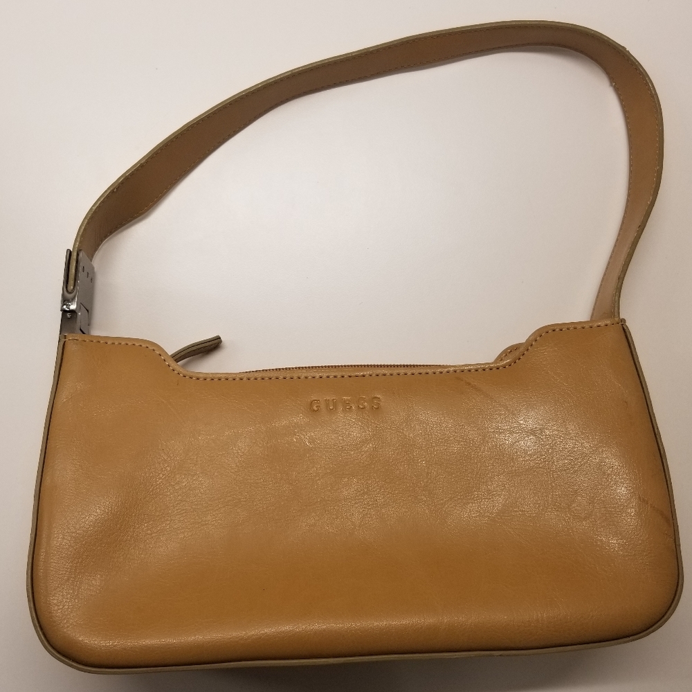Vintage Guess Small Tan Handbag